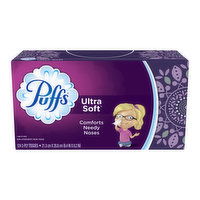 Puffs Ultra Soft Family Box, 124 Each