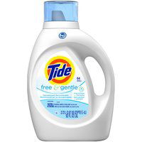 Tide Detergent, Free & Gentle, 92 Ounce