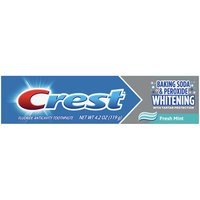 Crest Baking Soda & Peroxide Toothpaste, Cavity & Tartar Protection, 4.2 Ounce