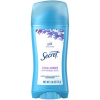 Secret Invisible Solid Antiperspirant and Deodorant, Clean Lavender, 2.6 Ounce