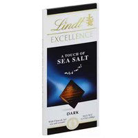 Lindt Excellence A Touch Of Sea Salt Dark Chocolate, 3.5 Ounce