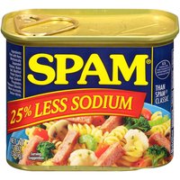 Hormel Spam, 25% Less Sodium