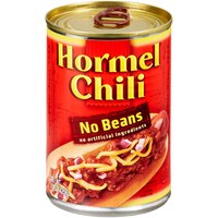 Hormel Chili with No Beans, 15 Ounce