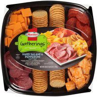 Hormel Gatherings Party Tray, Hard Salami & Pepperoni, 28 Ounce