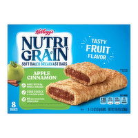 Nutri-Grain Apple Cinnamon Soft Baked Breakfast Bars, 10.4 Ounce