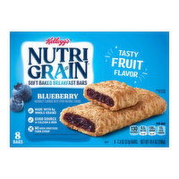 Nutri-Grain Blueberry Soft Baked Breakfast Bars, 6 Each