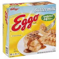 Eggo Buttermilk Waffles (Pack of 24), 24 Each