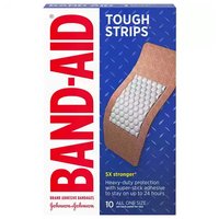 Band-Aid Tough Strips, Extra Large, 10 Each