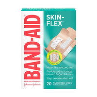 Band-Aid Skin Flex Assorted Sizes, 20 Each