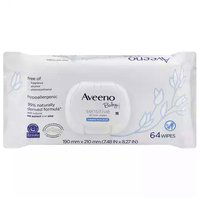 Aveeno Baby Sensitive Wipes, 64 Each