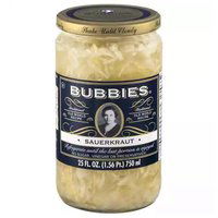 Bubbies Sauerkraut, 750 Millilitre