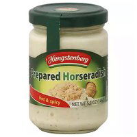 Hengstenberg Hot & Spicy Horseradish, 5.1 Ounce