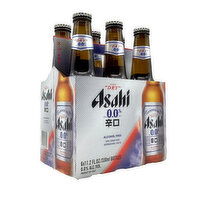 Asahi Super Dry 0.0% Non Alcoholic (6-pack), 67.2 Ounce