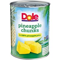 Dole Pineapple Chunks in Pineapple Juice, 20 Ounce