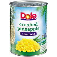 Dole Pineapple, Crushed, 20 Ounce