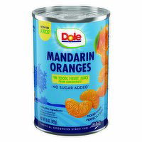 Dole Mandarin Oranges 100% Juice, 15 Ounce