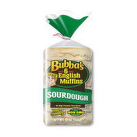 Bubba's Sourdough English Muffins, 12 Ounce