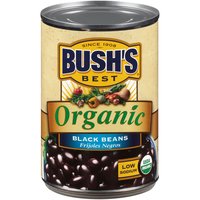 Bush's Best Organic Black Beans, 16 Ounce