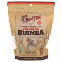 Bob's Red Mill Organic Tri-Color Quinoa, Whole Grain, 13 Ounce