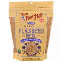 Bob's Red Mill Flaxseed Meal, Premium, Whole Ground, 16 Ounce