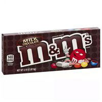 M&M's Milk Chocolate Candies, 3.1 Ounce