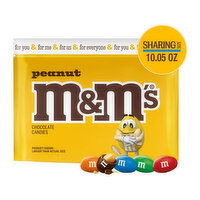 M&M'S Peanut Milk Chocolate Candy Bag, 10.05 Ounce