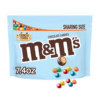 M&M’S Crunchy Cookie Milk Chocolate Candy Bag, 7.4 Ounce