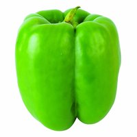 Bell Peppers, Green, Local, 0.5 Pound