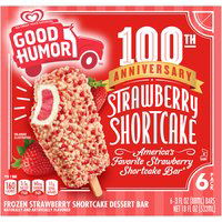 Good Humor Dessert Bars, Strawberry Shortcake , 6 Each