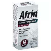 Afrin Nasal Severe Congestion, 15 Millilitre