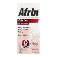 Afrin Maximum Strength Original Nasal Spray, 30 Millilitre