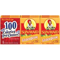 Sun-Maid Golden Raisins, 6 Each