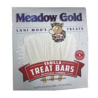 Meadow Gold Vanilla Frozen Treat Bars, 6 Each