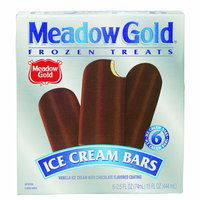 Meadow Gold Vanilla Ice Cream Bars, 6 Each