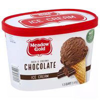 Meadow Gold Ice Cream, Chocolate, 48 Ounce