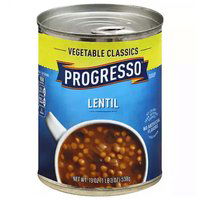 Progresso Vegetable Classics Lentil Soup, 19 Ounce