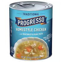 Progresso Soup, Homestyle Chicken, Traditional, 19 Ounce