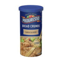 Progresso Garlic & Herb Bread Crumbs, 15 Ounce