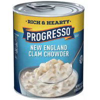 Progresso Rich & Hearty New England Clam Chowder, 18.5 Ounce