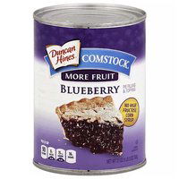 Duncan Hines Comstock Pie Filling, Blueberry , 21 Ounce