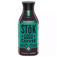 Stok Cold Brew Coffee, Unsweetened, 48 Ounce