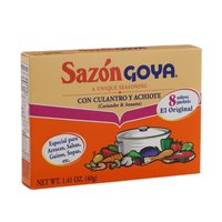 Goya Sazon Coriander & Annatto, 3.52 Ounce