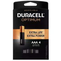 Duracell Optimum Alkaline Batteries, AAA, 1 Each