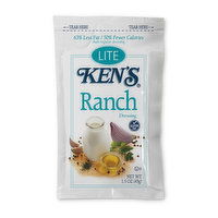 Ken's Lite Ranch Dressing Pouch, 1.5 Ounce