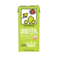 Kikkoman Soymilk Original, 33.8 Ounce