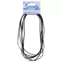 Goody Thin Hair Flt Hdwrp Blk, 6 Each
