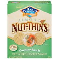 Blue Diamond Ranch Nut Thins, 4.25 Ounce