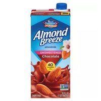 Almond Breeze Almondmilk, Unsweetened, Chocolate, 32 Ounce