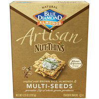 Blue Diamond Artisan Nut-Thins Crackers, Multi-Seeds, 1 Ounce