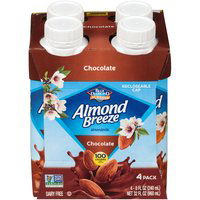 Almond Breeze Chocolate Almondmilk, (Pack of 4), 32 Ounce